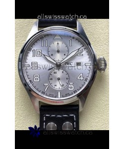 IWC PILOT'S Monopusher Steel Dial Replica Watch 