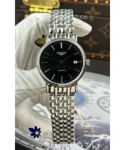 Longines Présence Automatic Black Dial 39MM Super Clone Watch 