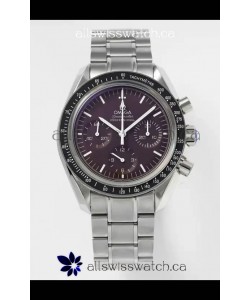 Omega Speedmaster Moonwatch Burgundy Dial 42MM Super Clone Watch