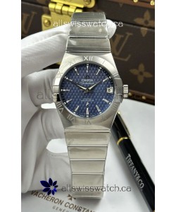 Omega Co-Axial Constellation 38MM 904L Steel Blue Dial Super Clone Watch 