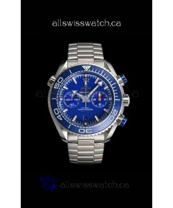 Omega Speedmaster Planet Ocean Blue Dial Super Clone Watch 
