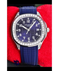 Patek Philippe Aquanaut 5167 Stainless Steel Blue Dial 38.5MM Watch