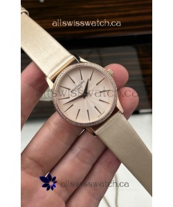 Patek Philippe Calatrava 4997 Rose Gold Beige Dial Super Clone Watch 