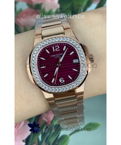 Patek Philippe Nautilus 7010/1R-013 Rose Gold Super Clone Watch 