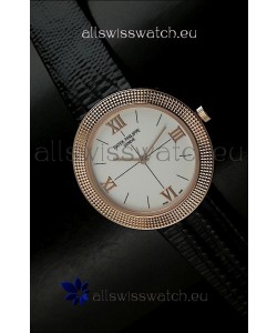 Patek Philippe Geneve Swiss Quartz in Rose Gold