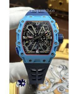 Richard Mille RM35-03 Rafael Nadal Edition Pastel Blue Quartz TPT Super Clone Watch 