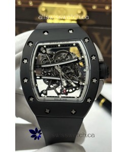 Richard Mille RM61-01 Black Ceramic FREE SPRUNG MVMNT Super Clone Watch