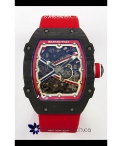 Richard Mille RM67-02 Black NTPT 37 Grams CRMA7 Clone Movement 