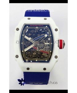 Richard Mille RM67-02 White NTPT 37 Grams CRMA7 Clone Movement 