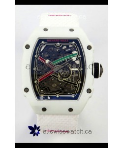 Richard Mille RM67-02 White NTPT 37 Grams CRMA7 Clone Movement 