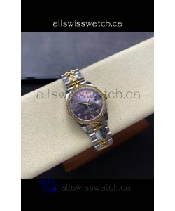 Rolex Super Clone Datejust 31MM Pearl Dial Yellow Gold Super Clone Watch 
