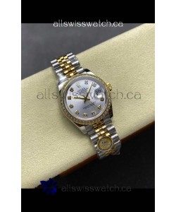 Rolex Super Clone Datejust 31MM Steel Dial Yellow Gold Super Clone Watch 