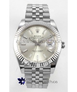 Datejust Super Clone 126334 Steel Dial 41MM FREE SPRUNG MVMNT 3235 Watch 