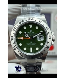 Rolex Explorer II Tree Hunter Green Dial Super Clone Watch 