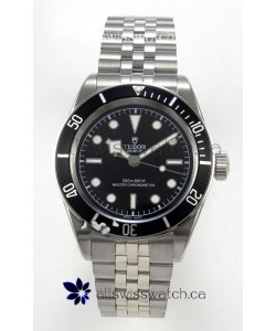 Tudor Black Bay 41 Black Dial and Bezel Jubilee Super Clone Watch 