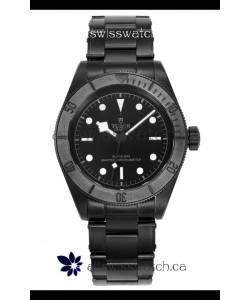 Tudor Black Bay PVD Case Black Dial Swiss Replica Watch 